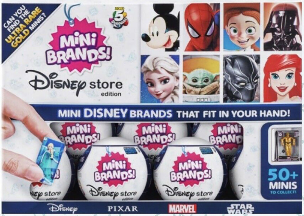 5 Surprise Mini Brands! Series 3 (Collectors Case Plus 2 Mystery Balls